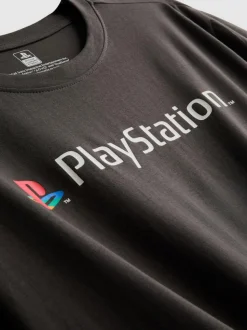 T-Shirt mit „PlayStation“ Logo