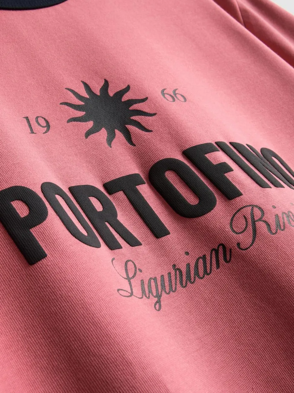 T-Shirt mit Portofino-Grafik