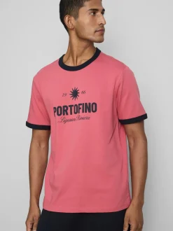T-Shirt mit Portofino-Grafik