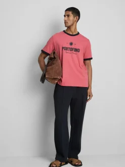 T-Shirt mit Portofino-Grafik