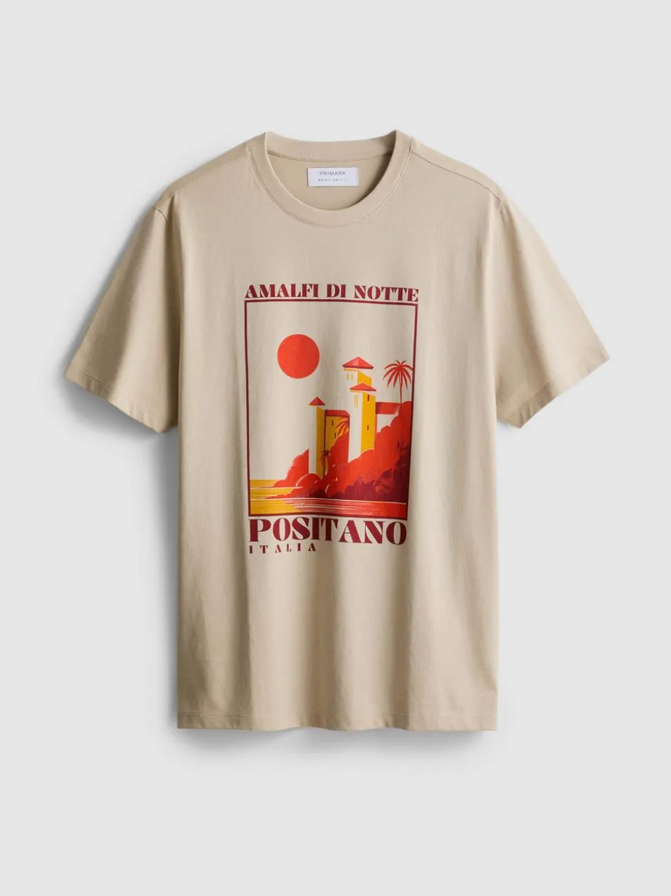 T-Shirt mit Positano-Grafik
