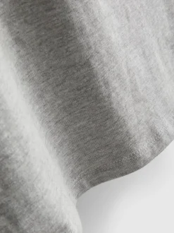 T-Shirt mit Rundhalsausschnitt und hohem Baumwollanteil