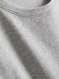 T-Shirt mit Rundhalsausschnitt und hohem Baumwollanteil