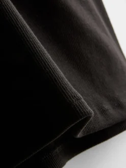 T-Shirt mit Spitzenbesatz und hohem Baumwollanteil