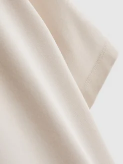 T-Shirt mit Spitzeneinsatz