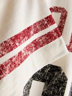 T-Shirt mit Tokyo-Grafik im Used-Look