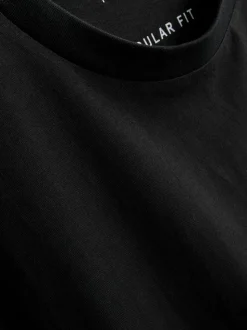 T-Shirts mit Rundhalsausschnitt, 2er-Pack