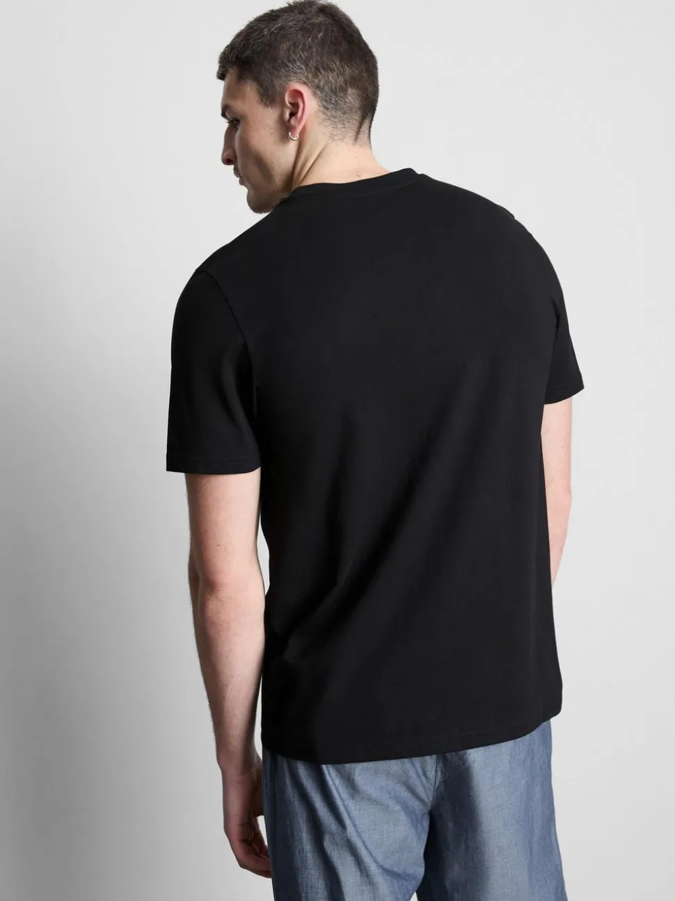 T-Shirts mit Rundhalsausschnitt, 2er-Pack
