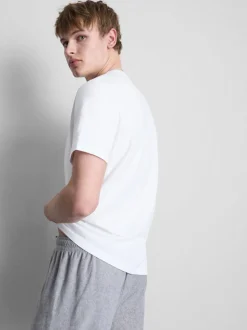 T-Shirts mit Rundhalsausschnitt, 2er-Pack