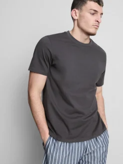 T-Shirts mit Rundhalsausschnitt, 2er-Pack