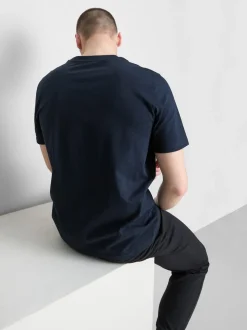 T-Shirts mit Rundhalsausschnitt, 2er-Pack