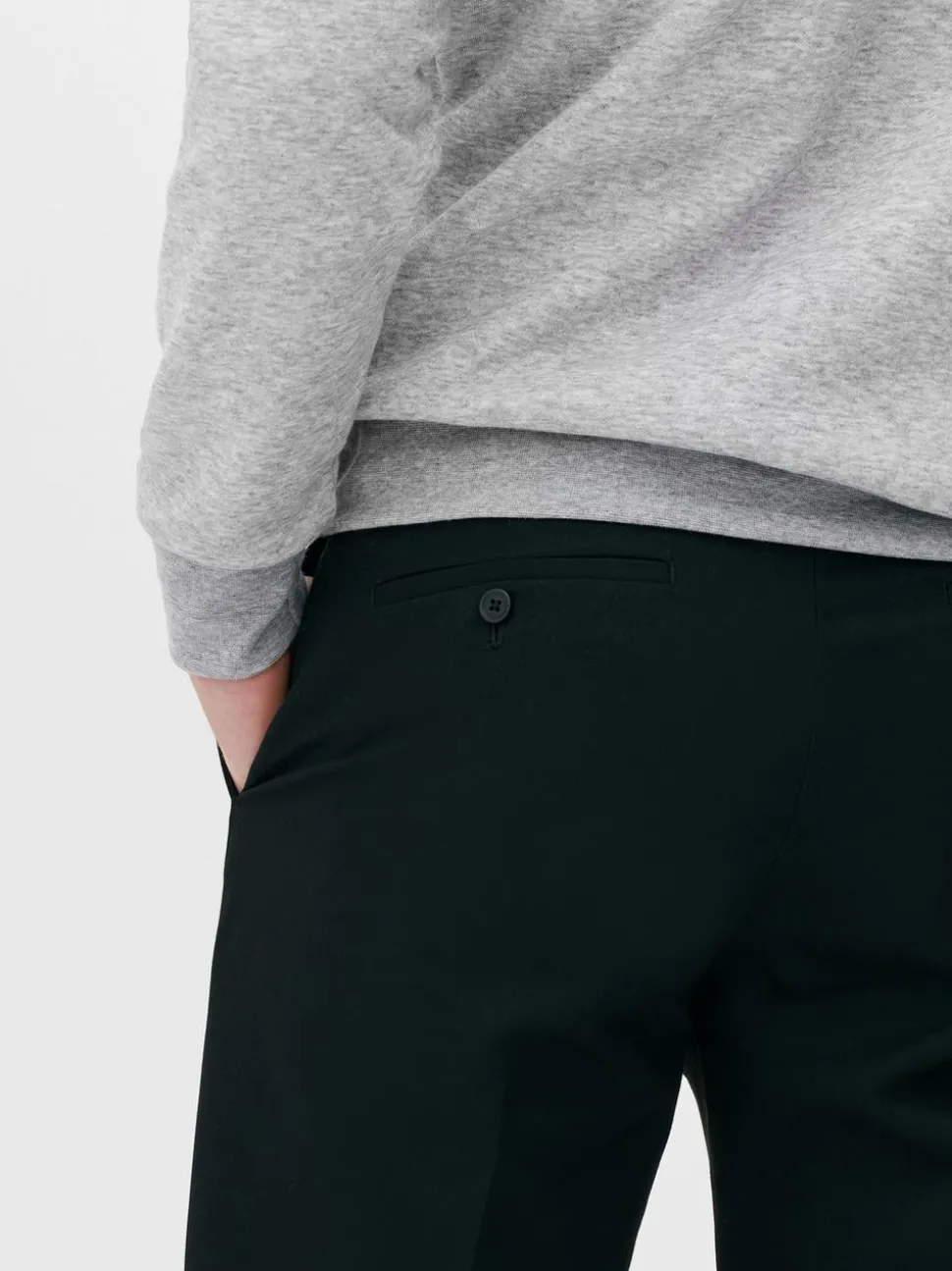 Twillhose mit geradem Bein