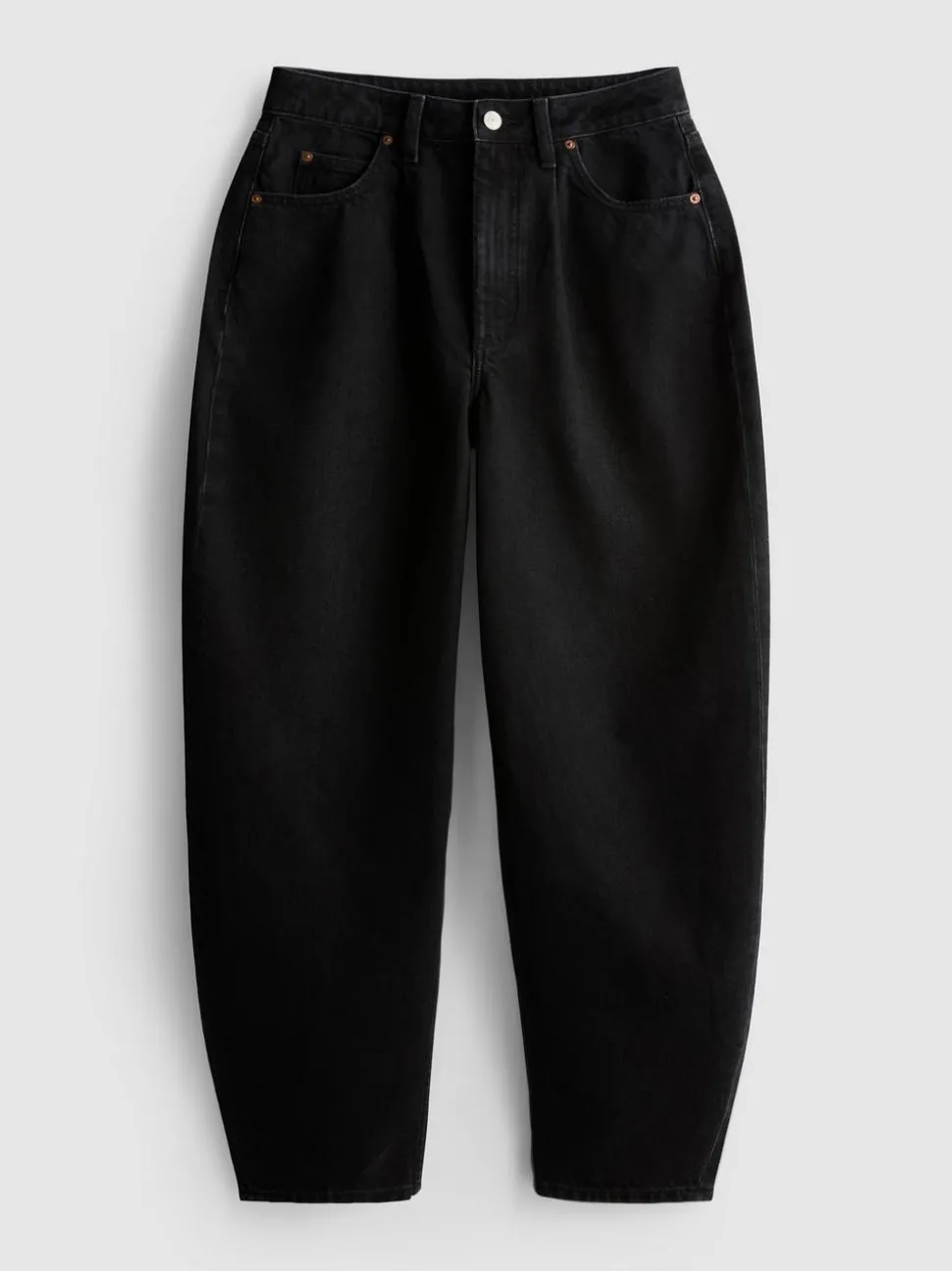 Ultimative Barrel-Jeans aus Baumwoll-Denim