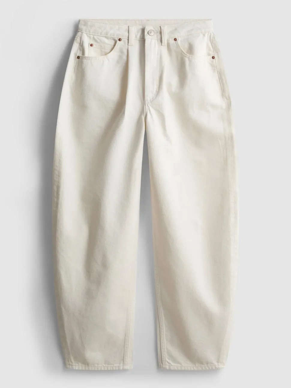 Ultimative Barrel-Jeans aus Baumwoll-Denim