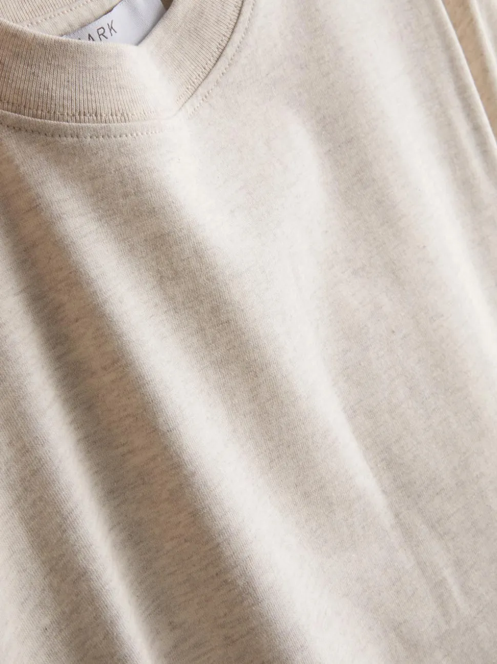 Ultimatives Baumwoll-T-Shirt mit Rundhalsausschnitt