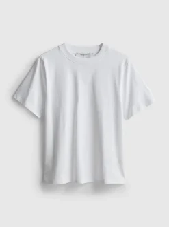 Ultimatives Baumwoll-T-Shirt mit Rundhalsausschnitt
