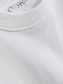 Ultimatives Baumwoll-T-Shirt mit Rundhalsausschnitt