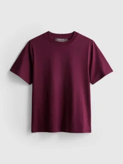Ultimatives Baumwoll-T-Shirt mit Rundhalsausschnitt