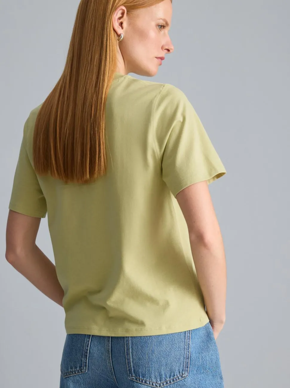 Ultimatives Baumwoll-T-Shirt mit Rundhalsausschnitt