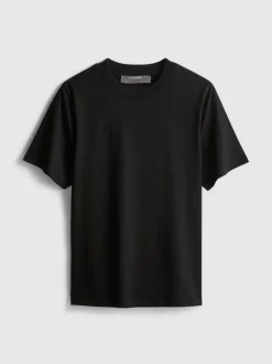 Ultimatives Baumwoll-T-Shirt mit Rundhalsausschnitt