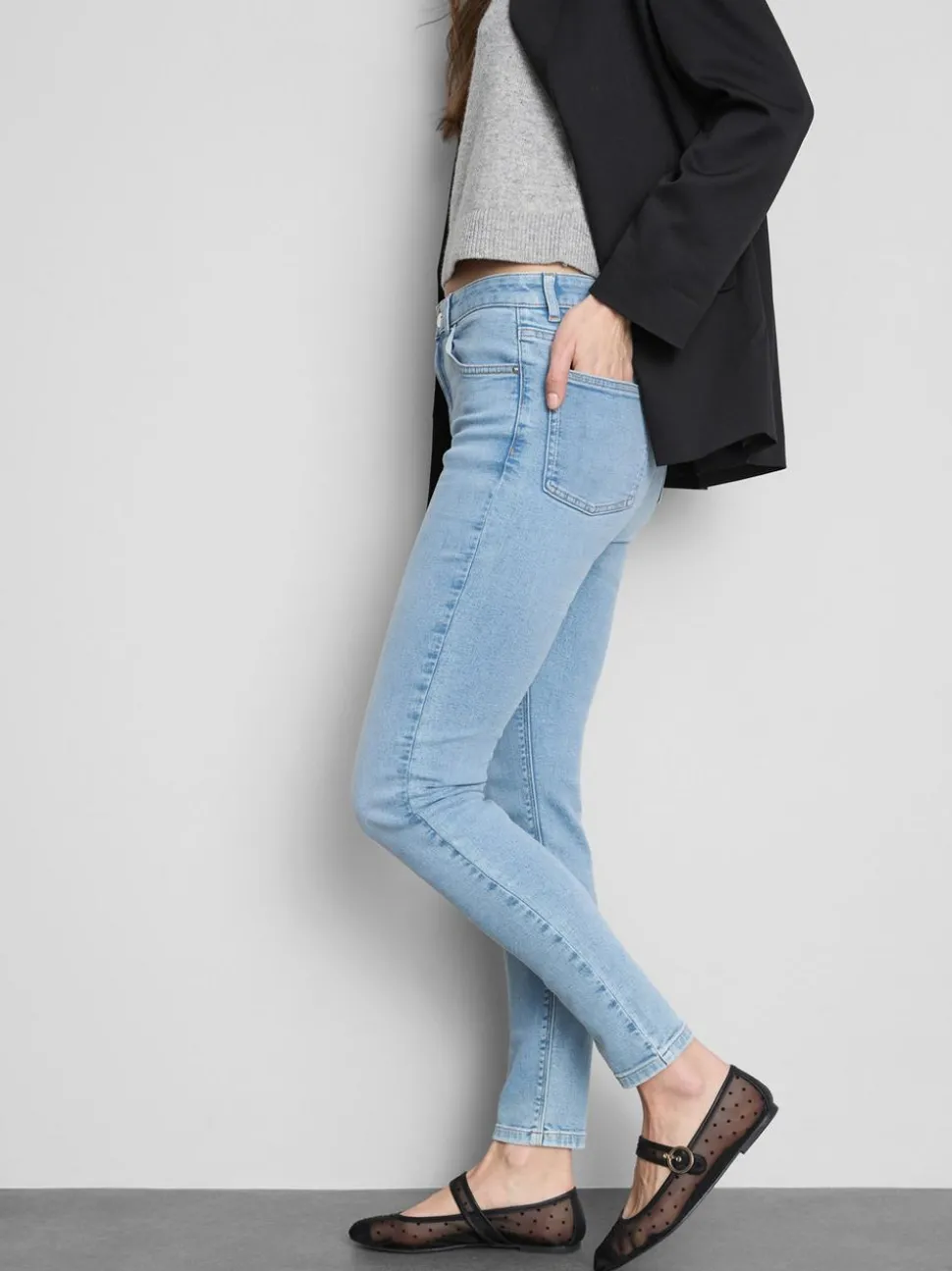 Ultimative Skinny Jeans mit hoher Leibhöhe