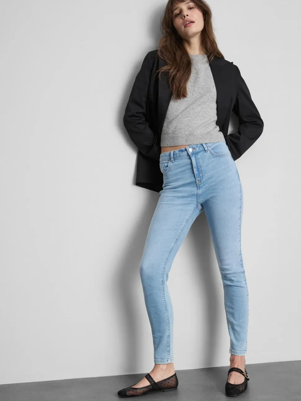 Ultimative Skinny Jeans mit hoher Leibhöhe