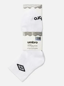 „Umbro“ Crew-Socken in Viertellänge, 3er-Pack