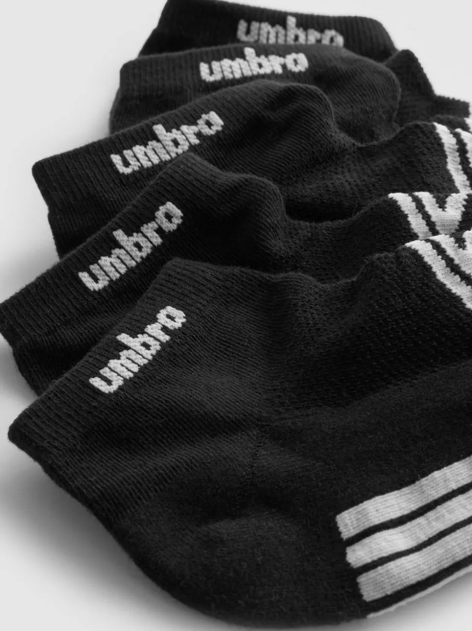 „Umbro“ Sneakersocken, 5er-Pack