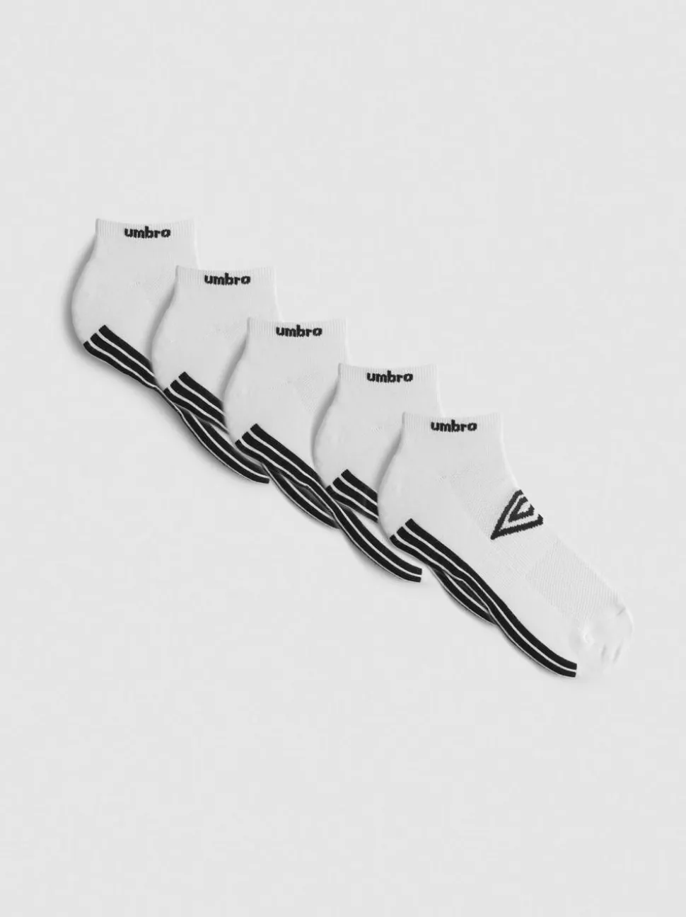 „Umbro“ Sneakersocken, 5er-Pack