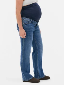 Umstandsjeans mit geradem Bein
