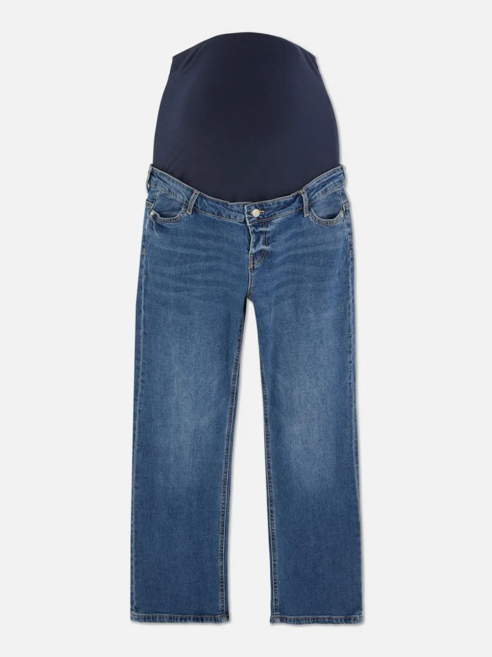 Umstandsjeans mit geradem Bein
