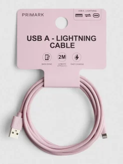 USB-A-auf-Lightning-Ladekabel, 2 m