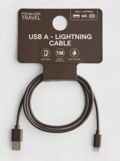 USB A auf Lightning-Ladekabel, 1 m