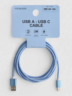 USB-A-auf-USB-C-Kabel, 2 m