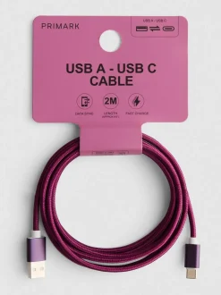 USB-A-auf-USB-C-Kabel, 2 m