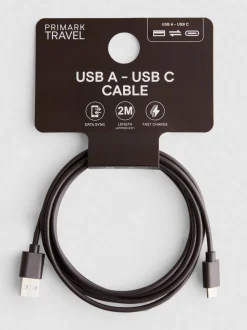 USB-A auf USB-C-Ladekabel, 2 m