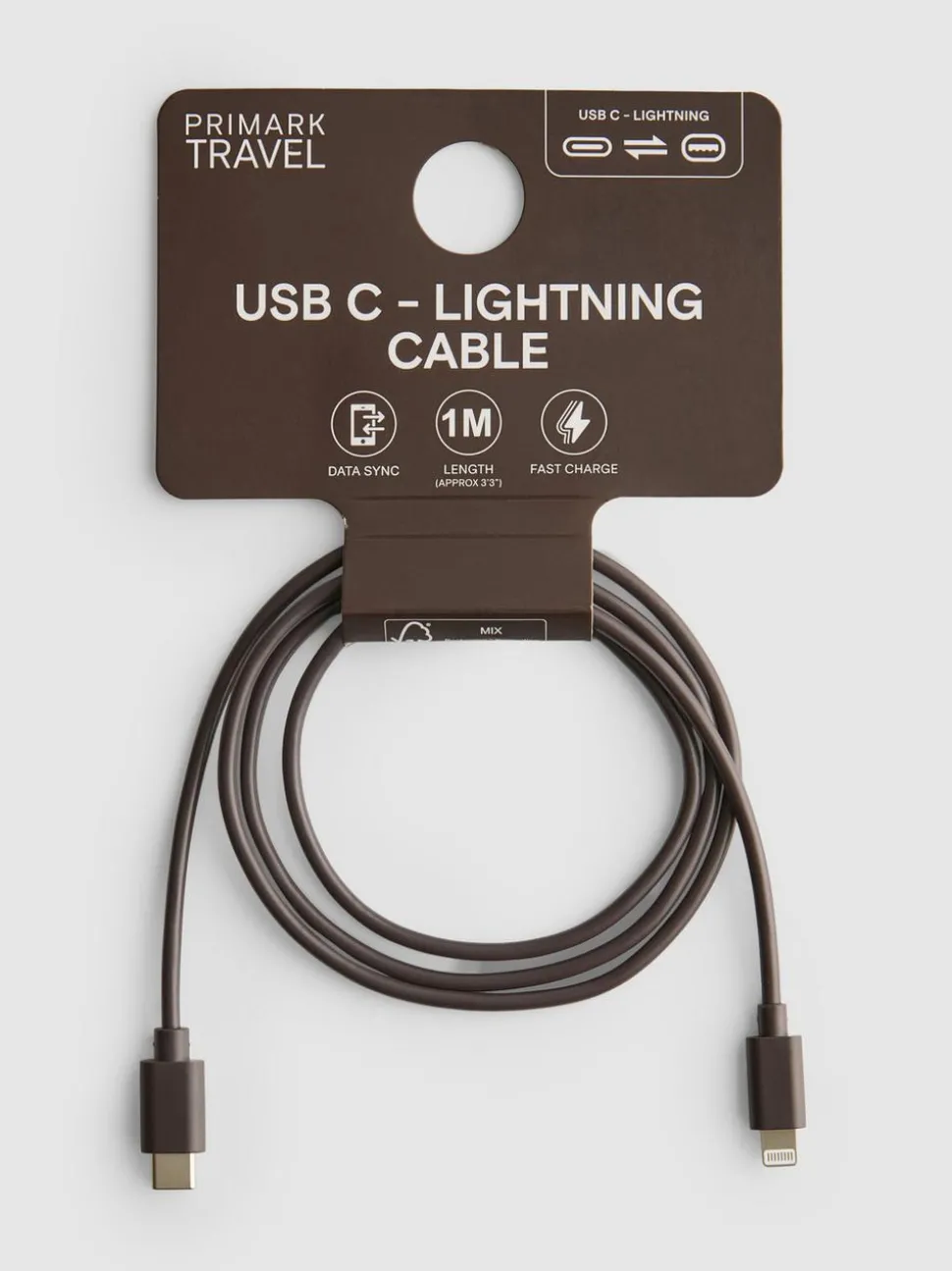 USB C auf Lightning-Ladekabel, 1 m