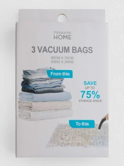 Vakuum-Aufbewahrungsbeutel, 3er-Pack