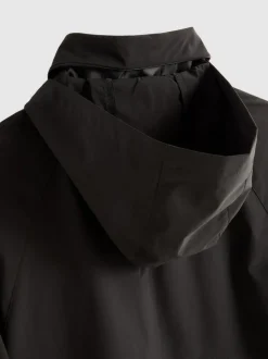 Verstaubare Regenjacke mit Reißverschluss