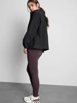 Verstaubare Regenjacke mit Reißverschluss