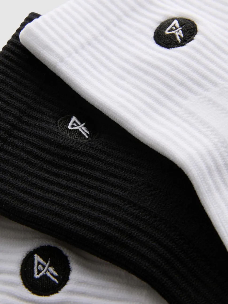 Viertellange Active-Crew-Socken aus Mikrofaser, 3er-Pack