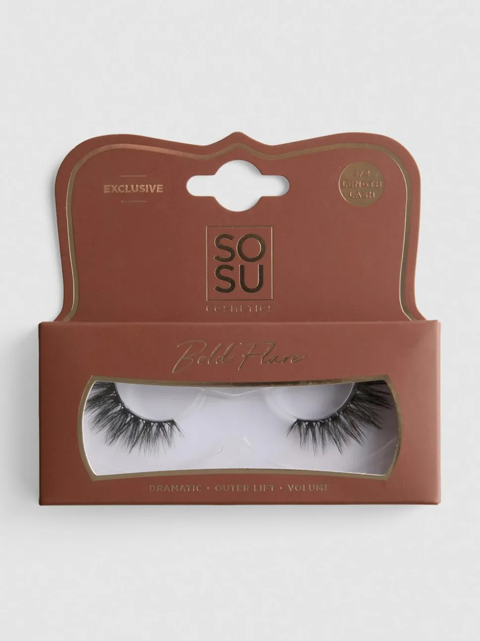 Volumiöse, künstliche „Sosu Cosmetics“ Wimpern