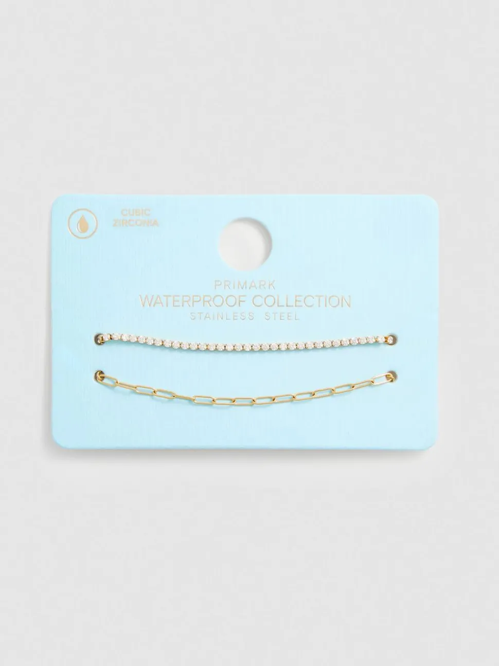 Wasserfeste Armbänder in verschiedenen Designs, 2er-Pack