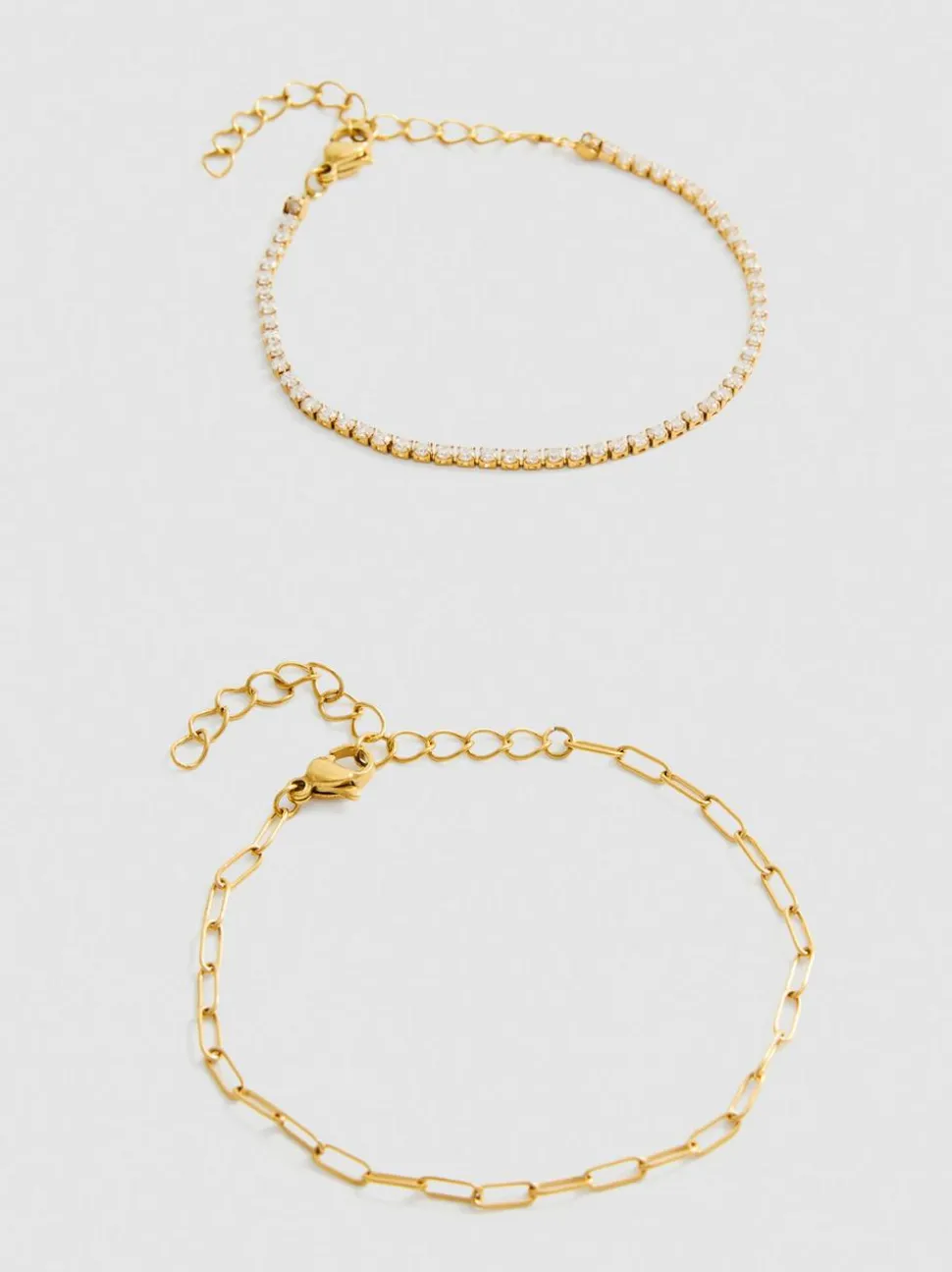 Wasserfeste Armbänder in verschiedenen Designs, 2er-Pack