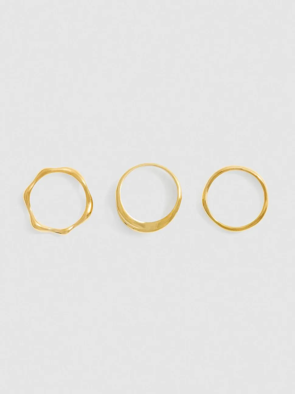 Wasserfeste Ringe in verschiedenen Designs, 3er-Pack