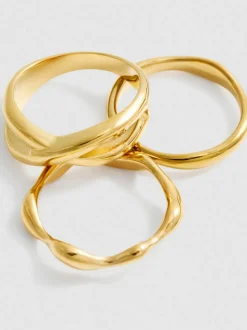 Wasserfeste Ringe in verschiedenen Designs, 3er-Pack