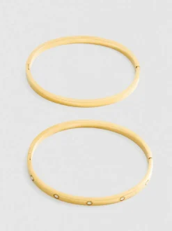 Wasserfeste, schmale Armreifen, 2er-Pack