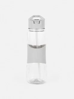 Wasserflasche mit Silikonband