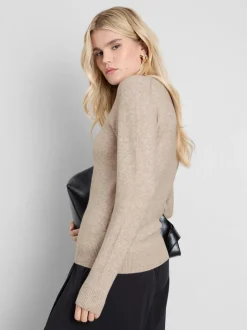 Weicher Strickpullover mit Rundhalsausschnitt