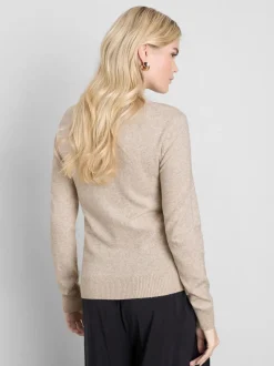 Weicher Strickpullover mit Rundhalsausschnitt